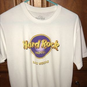 Hard Rock Cafe tee white